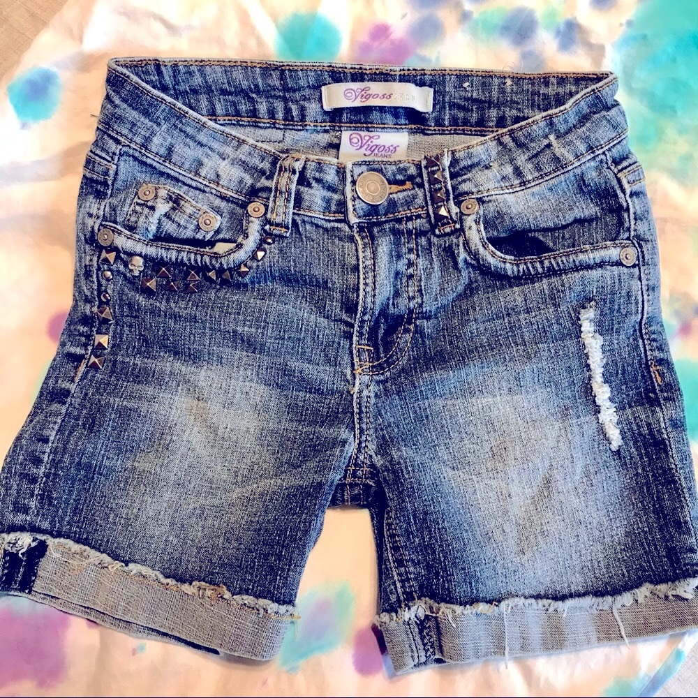 ❌SOLD❌ VIGOSS Jean Shorts girls size 12